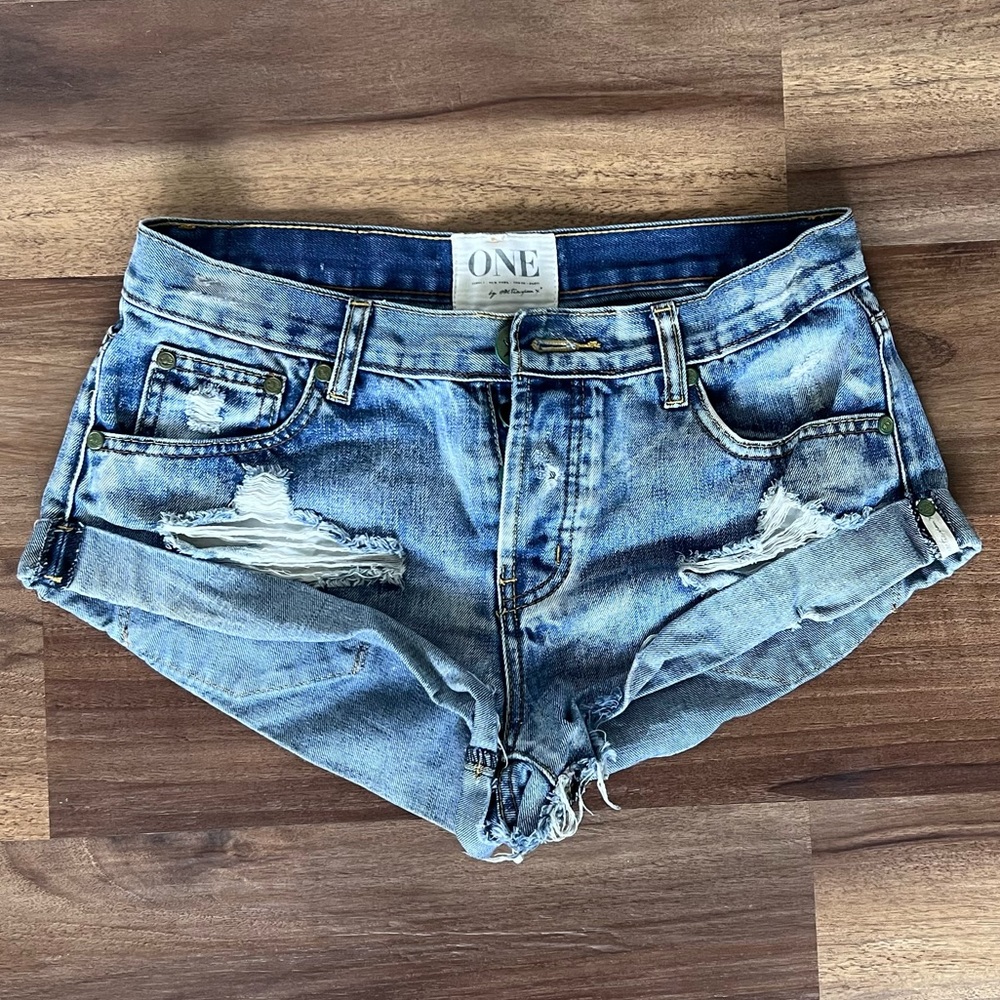 One teaspoon bandit denim shorts